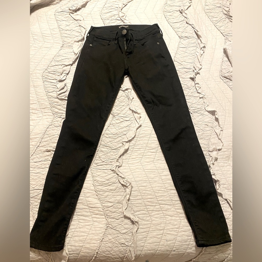 Express- Black jeans - ankle leggings
